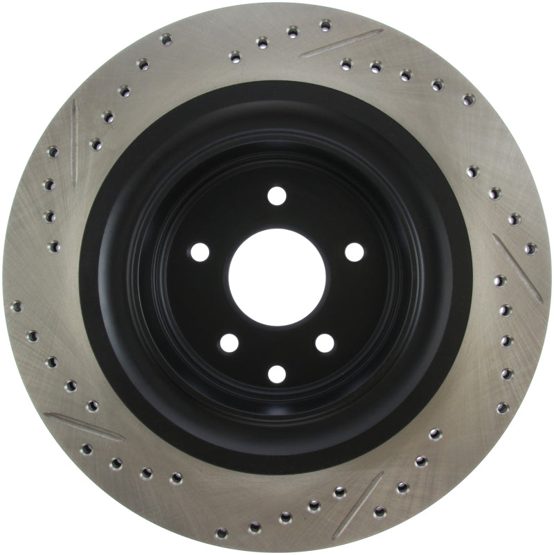StopTech Infiniti G37 / Nissan 370Z SportStop Slotted &amp; Drilled Rear Left Rotor