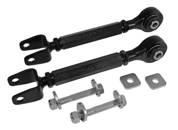 SPC Performance 09+ Nissan 370Z / 08-13 Infiniti G37 Rear Adjstbl Camber Arms w/Toe Cams&Lock Plates - 72262 for 2006-2013 IN