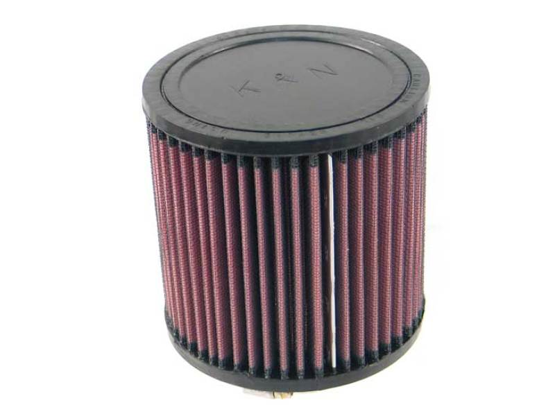 K&N Universal Rubber Filter 3 inch Flange 5 inch OD 5 inch Height - RU-2430 by K&N Engineering - front view