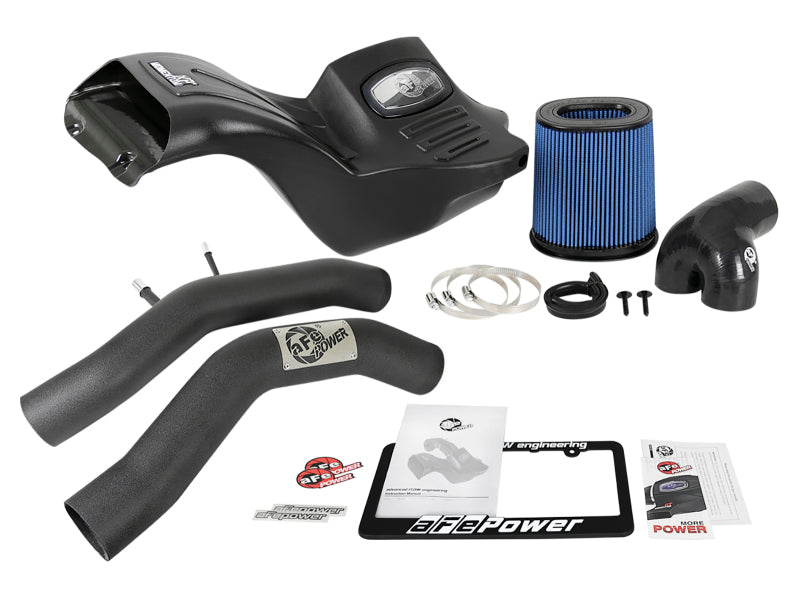 aFe Momentum XP Pro 5R Cold Air Intake System w/Black Aluminum Intake Tubes 15-18 Ford F-150 V8-5.0L - 50-30024R