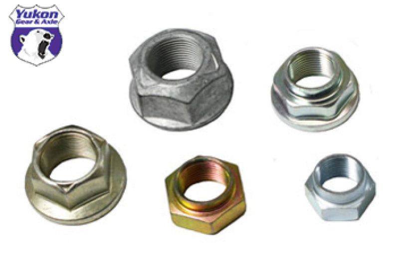 Yukon Gear Rplcmnt Pinion Nut For Model 20 &amp; 35 / Dana 30/44 JK - 7/8-20 Thread / 1 1/8 Socket - YSPPN-012