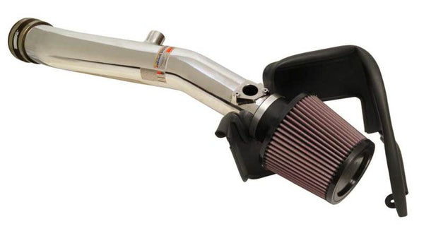 K&N 06 Lexus IS350 V6-3.5L Polished Typhoon Intake - 69-8701TP for 2006-2013 Lexus IS - front view