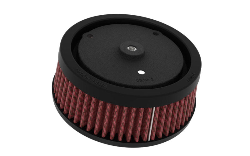 K&amp;N Replacement Air Filter 5.5in Top OD x 6in Base OD x 2.313in H for Harley Davidson - HD-0818