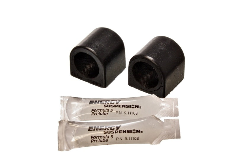 Clearance - Energy Suspension 87-92 Toyota Supra Black 23mm Rear Sway Bar Bushing Set - 8.5134G