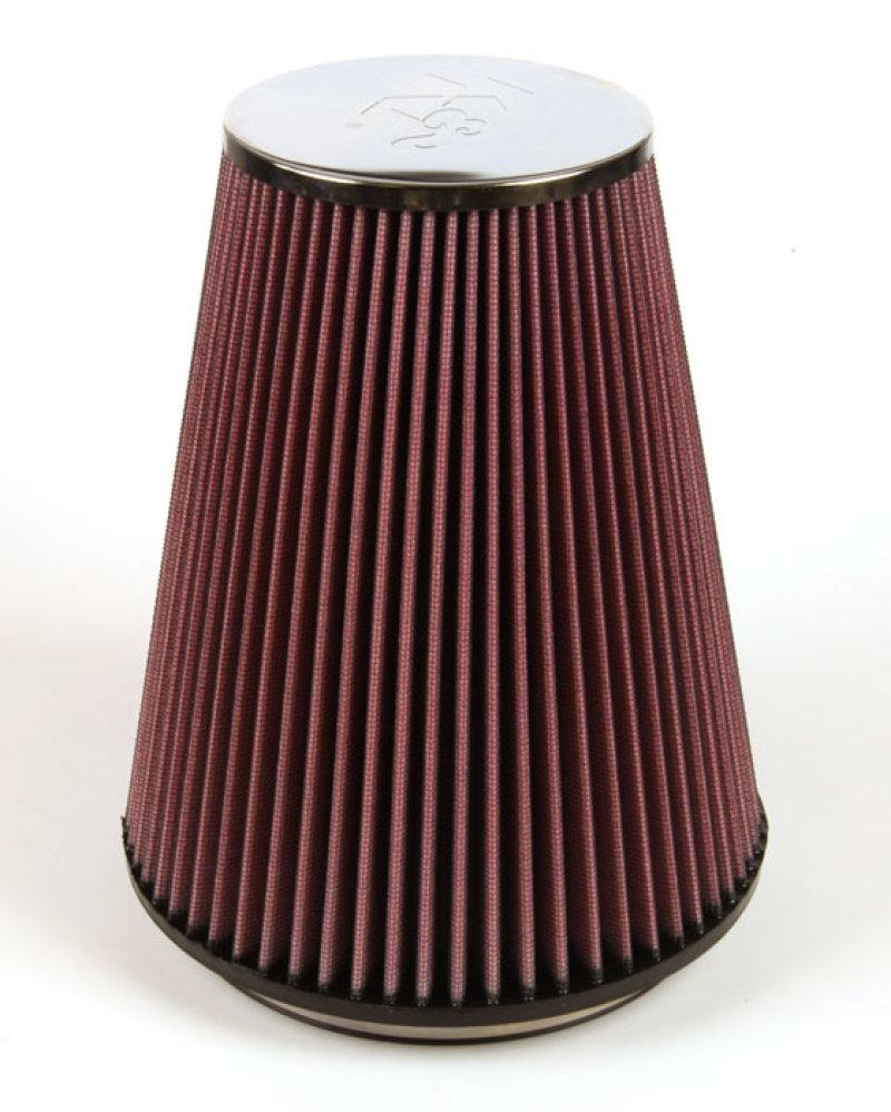 K&amp;N Universal Chrome Filter 6 inch FLG / 7.5 inch Base / 4.5 inch Top / 9 inch Height - RC-5046
