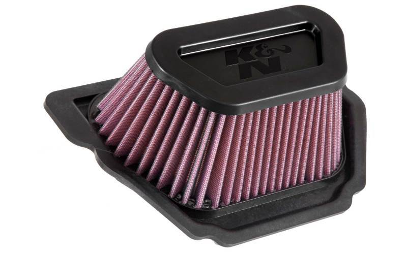 K&N 20-23 Yamaha YZF R1/M 998 Replacement Air Filter - YA-1020 for 2020-2023 Yamaha YZF-R1 - front view