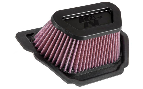 K&N 20-23 Yamaha YZF R1/M 998 Replacement Air Filter - YA-1020 for 2020-2023 Yamaha YZF-R1 - front view