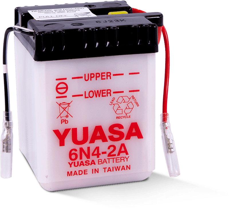 Yuasa 6N4-2A Conventional 6 Volt Battery