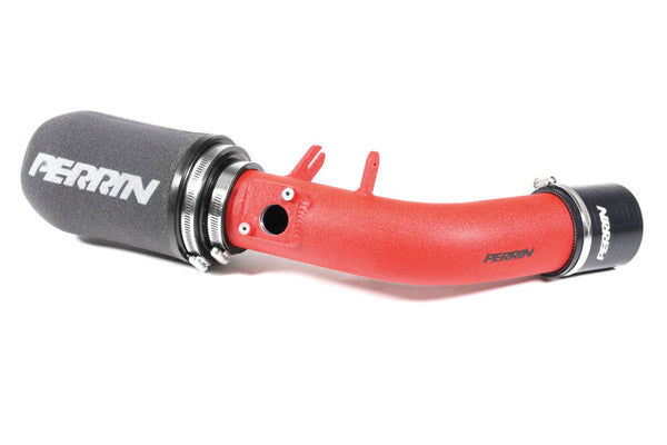 Perrin 08-14 WRX / 08-15 STI Red Cold Air Intake - PSP-INT-322RD for 2008-2020 Subaru WRX STI - front view