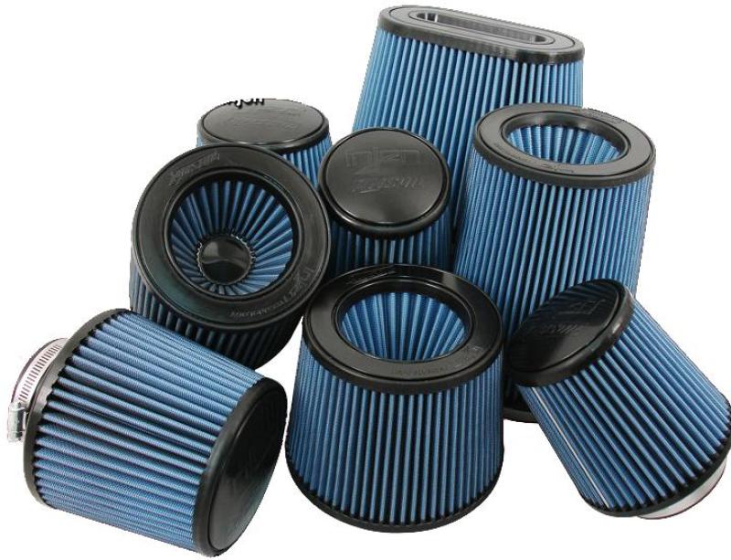 Injen High Performance Air Filter - 4.50 Black Filter 6.75 Base / 5 Tall / 5 Top - X-1018-BR