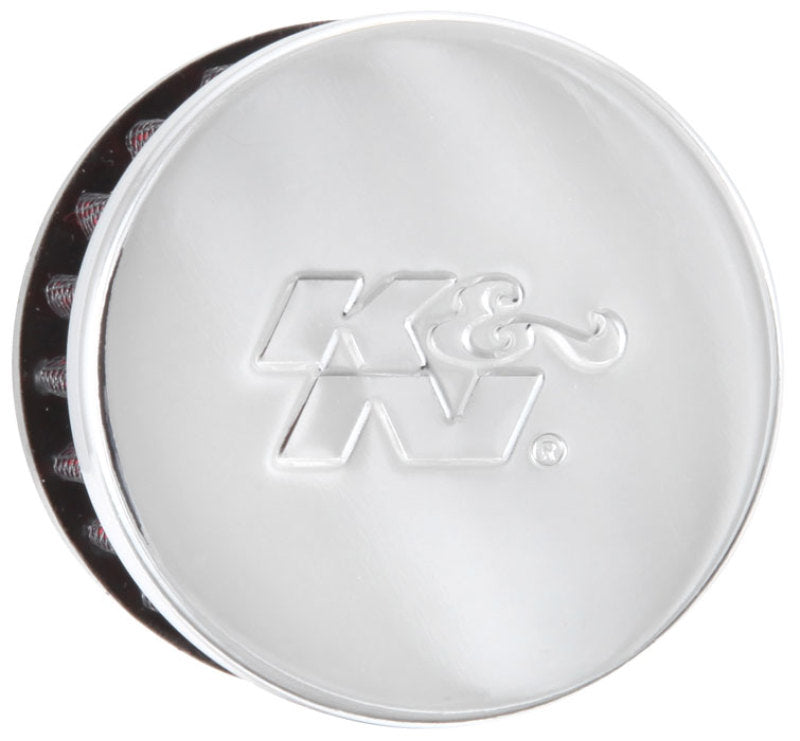 K&N 1in Flange ID x 2in OD x 1.5 inch H Rubber Base Crankcase Vent Filter - 62-1370