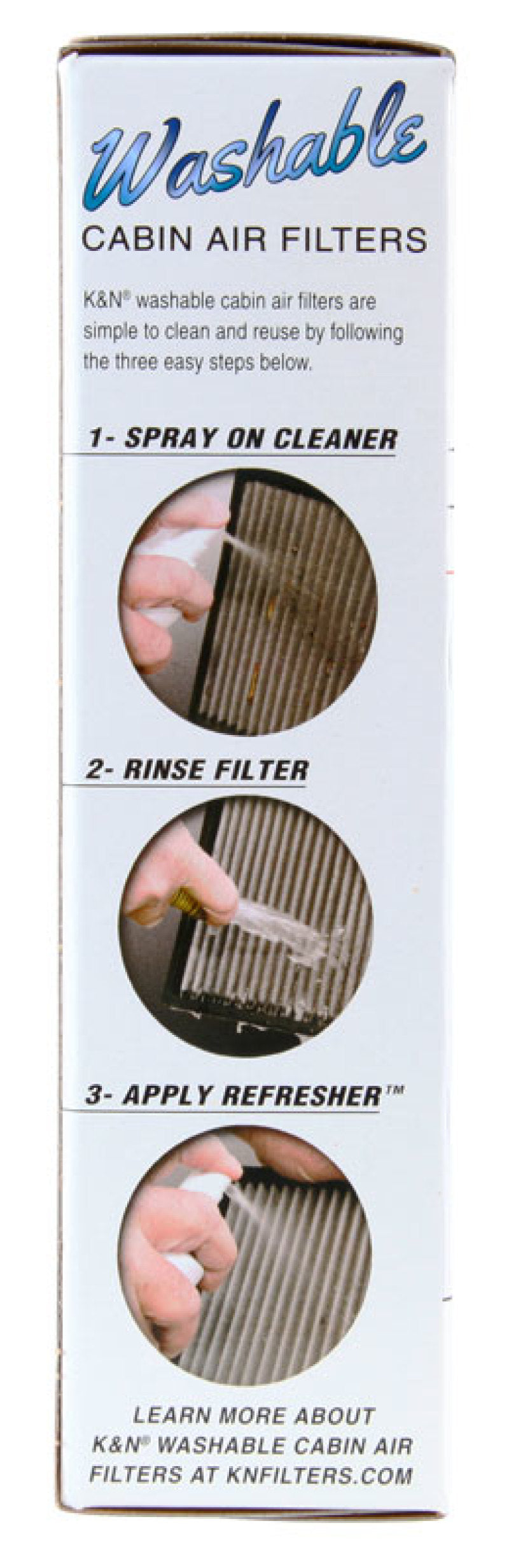 K&N Cabin Filter Cleaning Kit - 99-6000