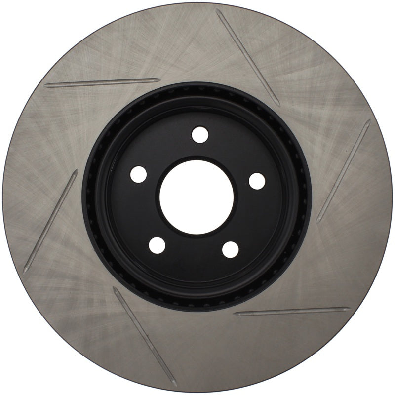 StopTech Slotted Sport Brake Rotor Focus ST 13-14 12.6&quot; - Front Right