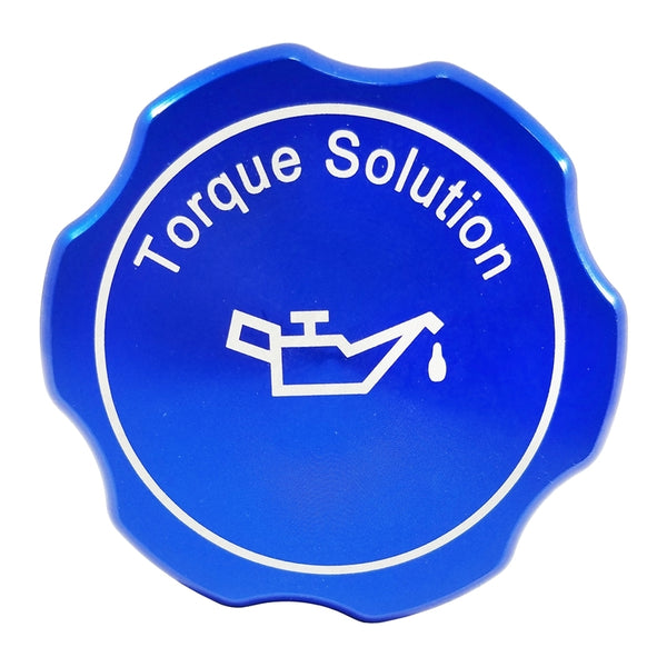 Torque Solution Billet Oil Cap 89+ Subaru  - Blue - TS-SU-313BU for 1993-2017 Subaru Impreza