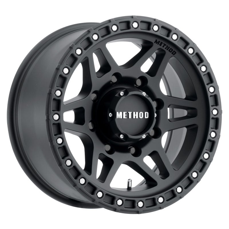 Method MR312 18x9 +18mm Offset 8x6.5 130.81mm CB Matte Black Wheel - MR31289080518