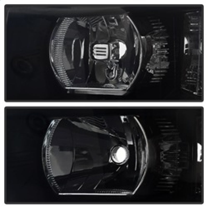 Xtune Chevy Silverado 07-13 Crystal Headlights Black Smoked HD-JH-CS07-AM-BSM - 9030260