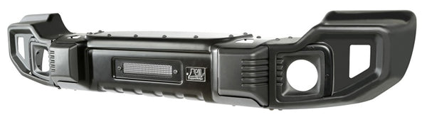 Rugged Ridge Spartacus Front Bumper Black 07-18 Jeep Wrangler - 11544.01 for 2007-2018 Jeep Wrangler - front view