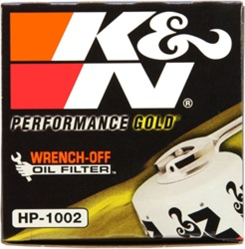 K&amp;N Performance Gold Oil Filter - HP-1002