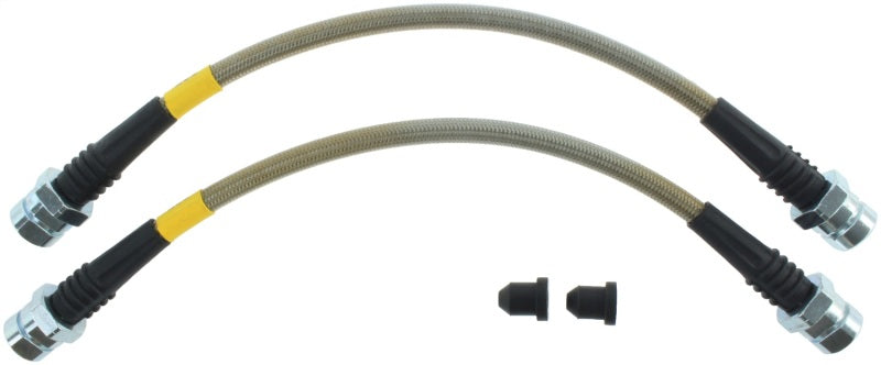 StopTech 06-12 Audi A3/08-13 TT Quattro / 05-12 VW Jetta Rear Stainless Steel Brake Line Kit - 950.33515
