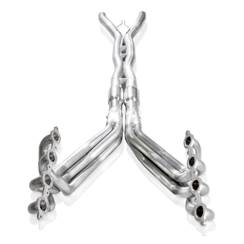 Stainless Works Corvette C7 2014+ Headers 1-7/8in Primaries 3in Collectors High-Flow Cats X-pipe - C7188CAT