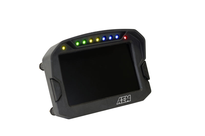 AEM CD-5G Carbon Digital Dash Display w/ Interal 10Hz GPS &amp; Antenna - 30-5602