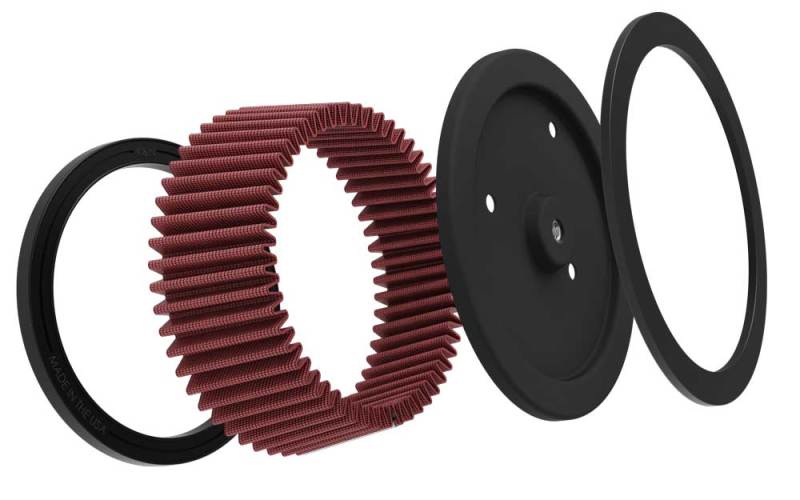 K&amp;N Round Tapered 6.25in Base OD x 5.5in Top OD x 2.125in H Replacement Filter for Harley Davidson - HD-0800