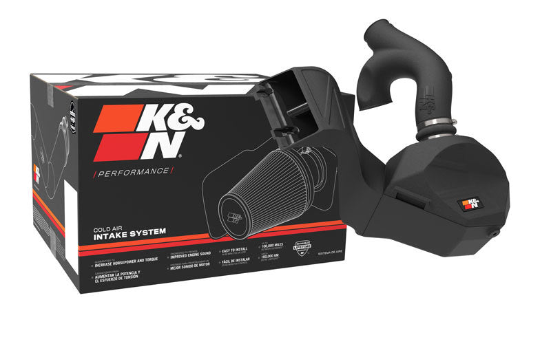 K&N 2021+ Ford F150 V6-3.5L/2.7L F/I Aircharger Performance Intake - 63-2617