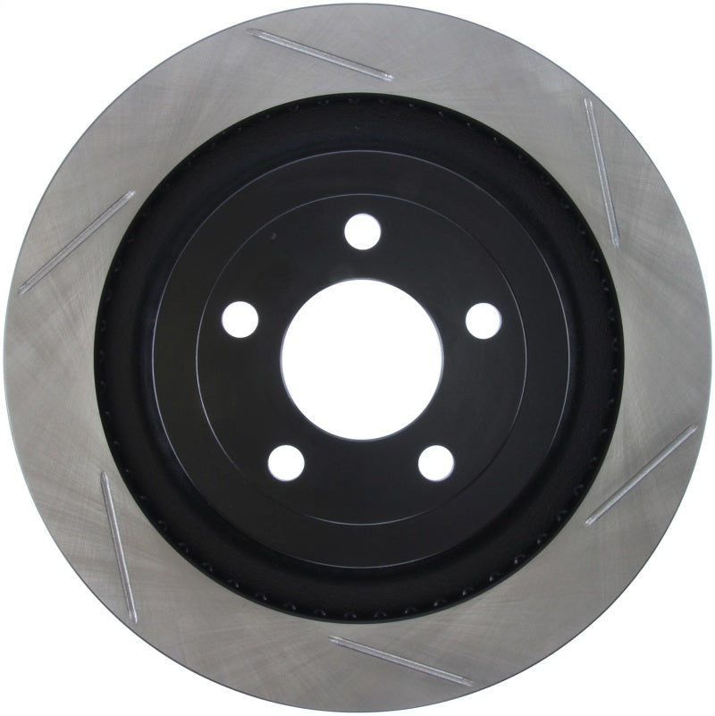 Clearance - StopTech 15-23 Ford Mustang GT w/ Brembo Brakes Slotted Brake Rotor - Rear Left - STO126.61109SL