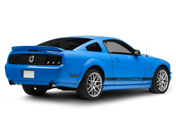 Raxiom 05-09 Ford Mustang Axial Series LED Side Markers (Smoked) - 406293 for 2005-2009 Ford Mustang - front view