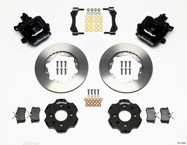 Wilwood Combination Parking Brake Rear Kit 11.00in Civic / Integra Disc 2.39 Hub Offset - 140-10206 for 1990-2001 Acura Integ