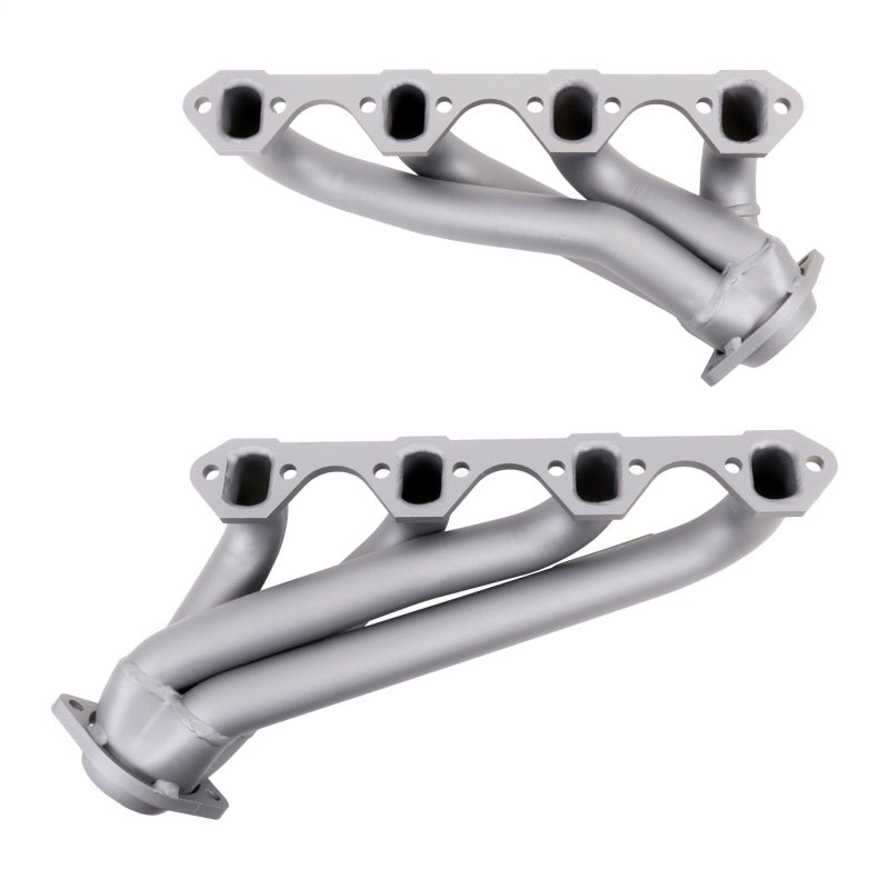 BBK 79-93 Mustang 351 Swap Shorty Unequal Length Exhaust Headers - 1-5/8 Titanium Ceramic - 1511