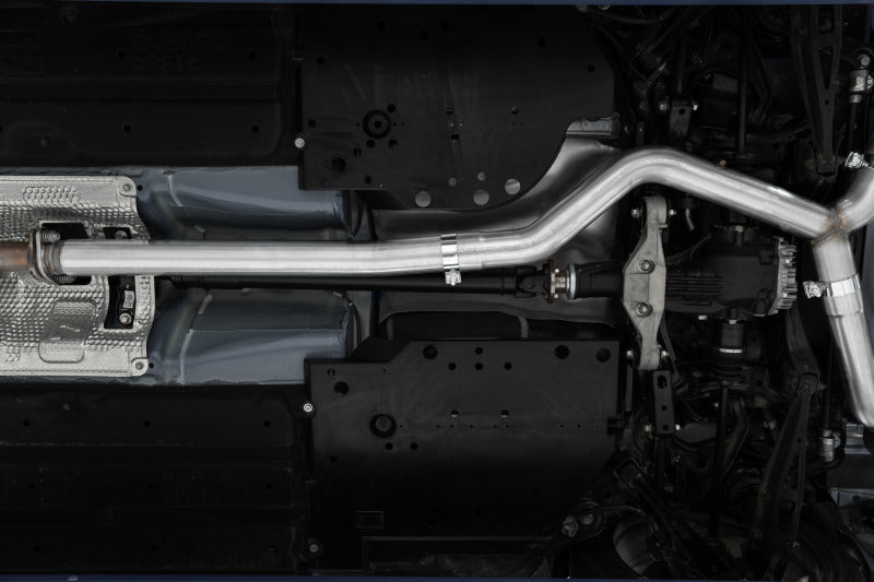 MBRP 2022+ Subaru WRX 3in Cat-Back Dual Split Rear Quad Carbon Fiber Tips Street Profile Exhaust - S48073CF