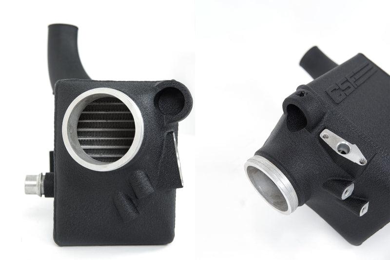CSF 16-21 BMW M5 (F90) / 17-21 BMW M8 (F91/F92/F93) Twin Charge-Air-Cooler Set - Crinkle Black - 8178