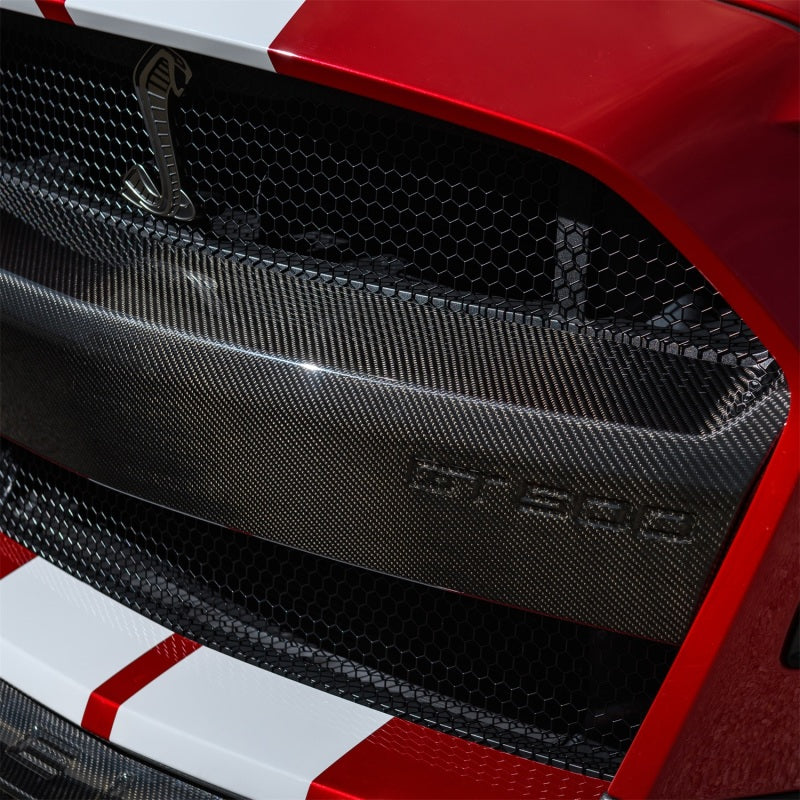 Ford Racing 20-21 Mustang GT500 Carbon Fiber Bumper Insert - M-17750-MCF