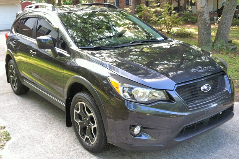 Rally Armor 13-17 Subaru Crosstrek XV Black UR Mud Flap w/ Grey Logo - MF26-UR-BLK/GRY