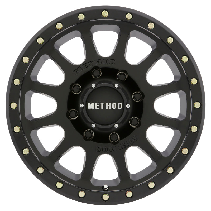 Method MR305 NV HD 17x8.5 0mm Offset 8x170 130.81mm CB Matte Black Wheel - MR30578587500H