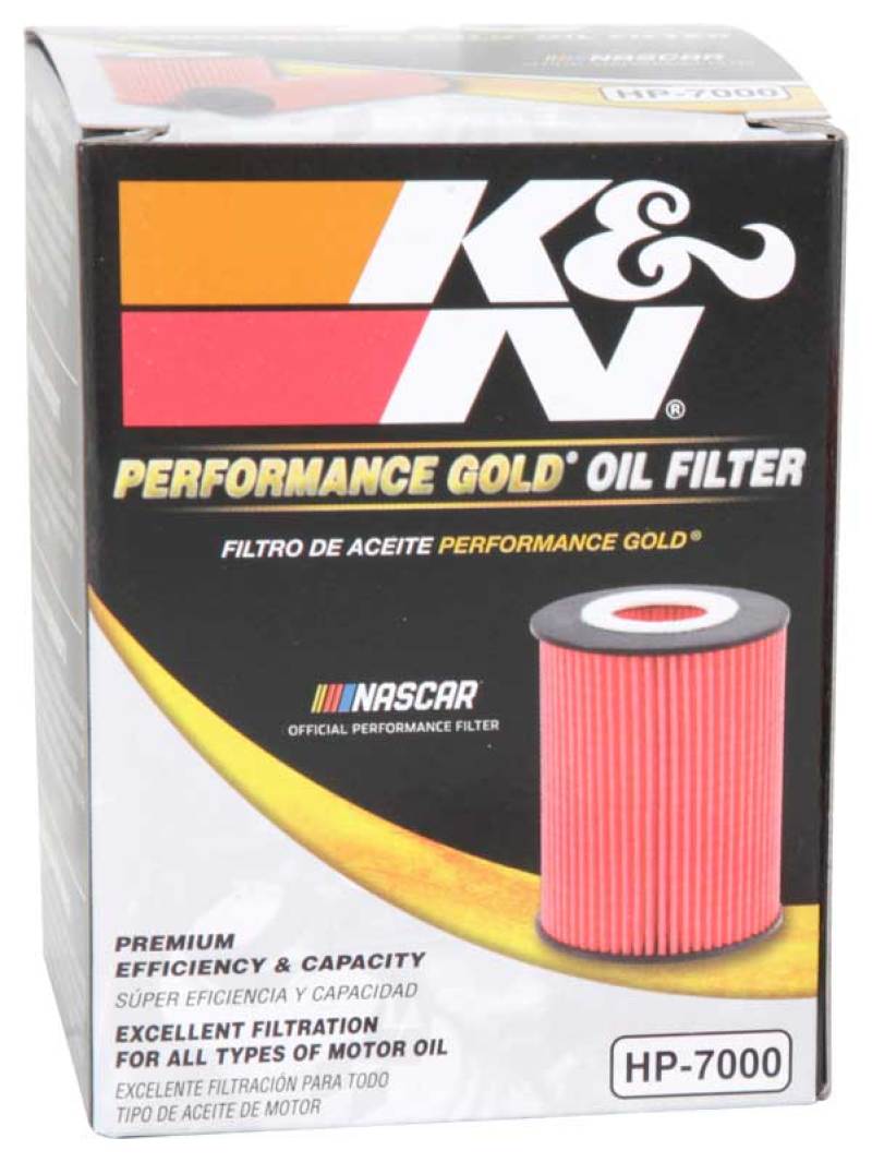 K&amp;N Saturn/Chevrolet/Saab/Pontiac/Vauxhall Cartridge Oil Filter - HP-7000
