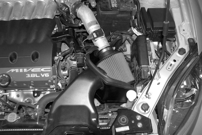 K&amp;N 06 Eclipse GT 3.8L V6 Red Typhoon Short Ram Intake - 69-6502TR