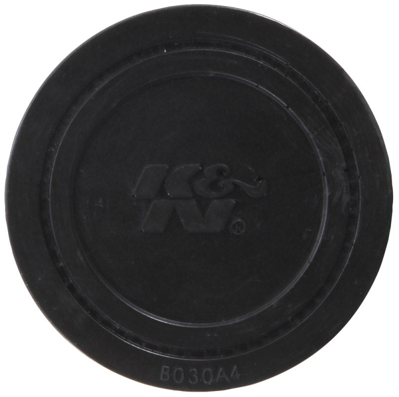 K&N 1.5in Flange ID x 3in OD x 2.5in H Rubber Base Crankcase Vent Filter - 62-1450