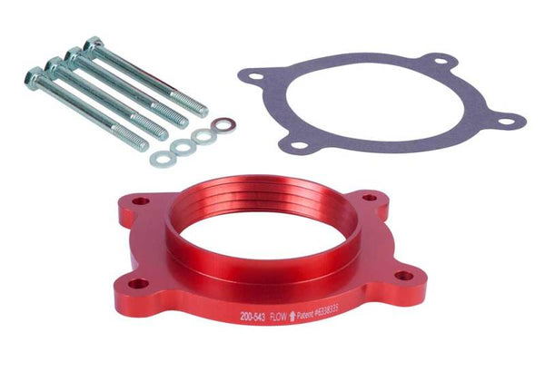 Airaid PowerAid TB Spacer 2014 Chevrolet Silverado 1500, Tahoe, Suburban 5.3L V8 - 200-543 for 2014-2026 Chevrolet Silverado 
