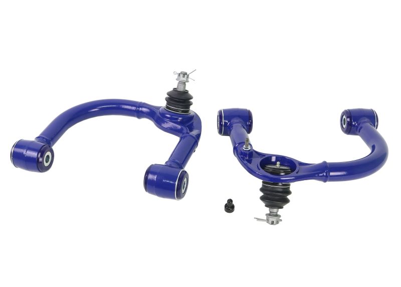 SuperPro 03-23 Toyota 4Runner / 10-23 Lexus GX460 Fixed Offset Front Upper Control Arm Set - TRC6480