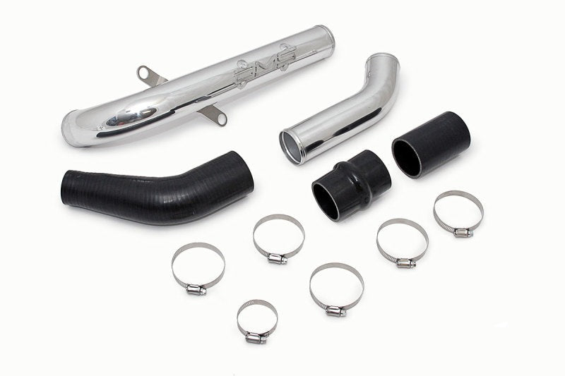 AMS Performance 08-15 Mitsubishi EVO X Upper I/C Pipe - Black Powder Coat