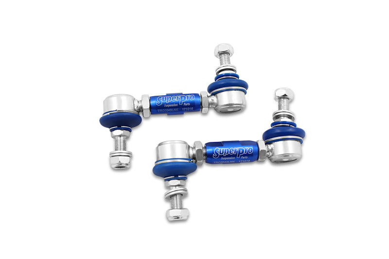 Superpro MK3/MK4 Front Supra Sway Bar Link Kit - Heavy Duty Adjustable - TRC1045
