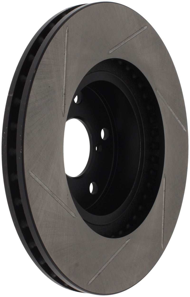 StopTech Power Slot 00-05 Legacy / 7/98-08 Impreza Front Left Sportstop Slotted Rotor - 126.47012SL