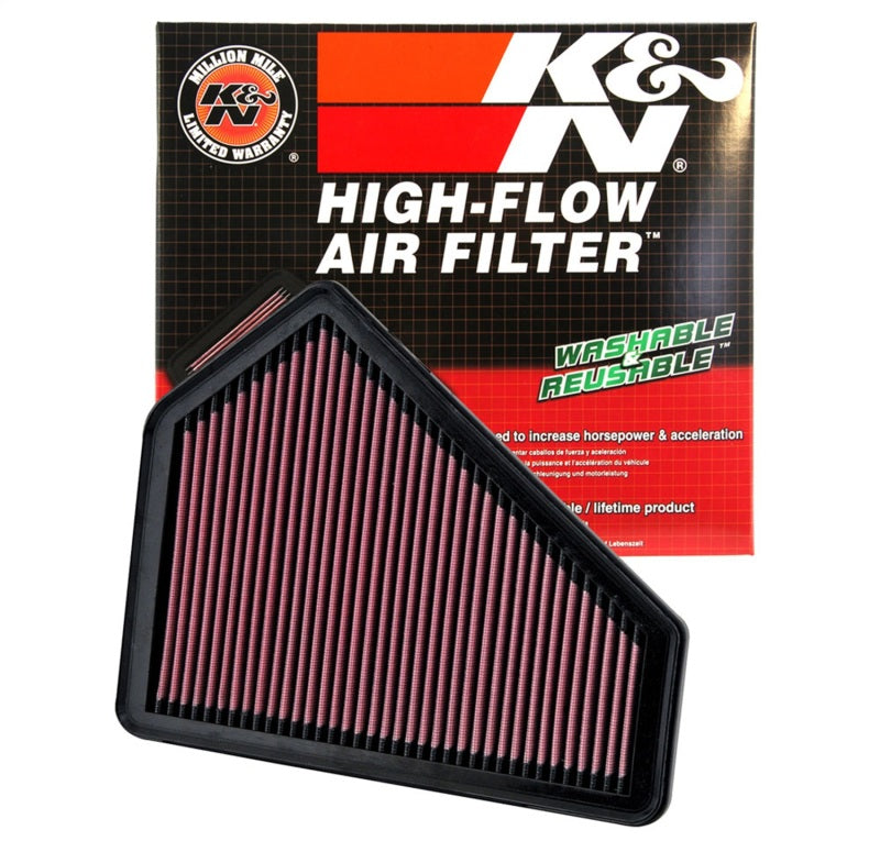 K&N Replacement Air Filter CADILLAC CTS/CTS-V 3.6L-V6; 2008 - 33-2411