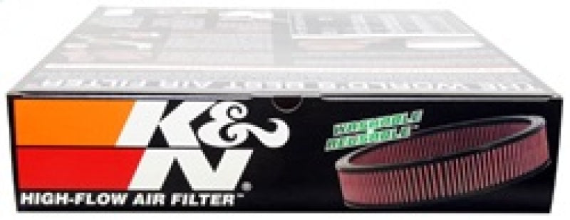 K&amp;N Replacement Air Filter GM CARS &amp; TRUCKS, V8, 1966-84 - E-1650