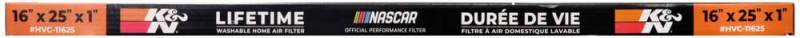 K&N HVAC Filter - 16 x 25 x 1 - HVC-11625