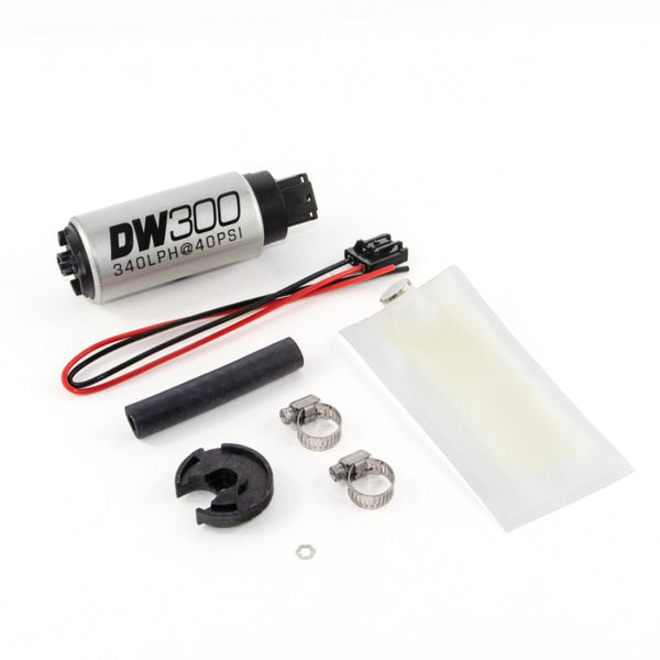 DeatschWerks 320 LPH In-Tank Fuel Pump w/ 94-97 Miata Set Up Kit - 9-301-0848 for 1994-2005 Mazda Miata - front view