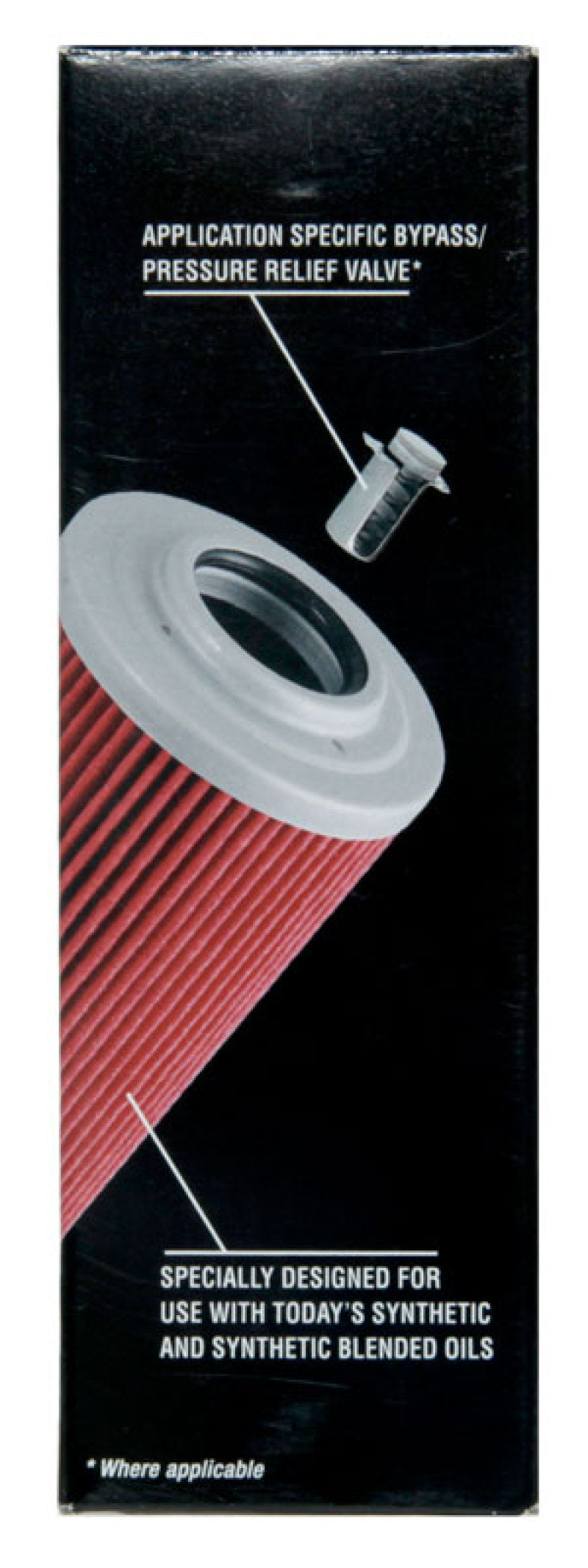 K&amp;N 1.625in OD x 5.05in H Oil Filter - KN-650