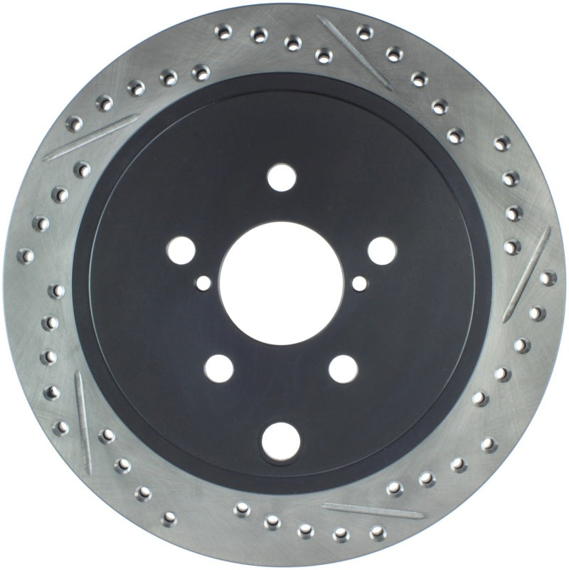 StopTech Slotted &amp; Drilled Sport Brake Rotor - 127.47031L
